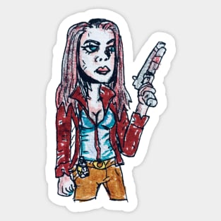 Claire Redfield Sticker